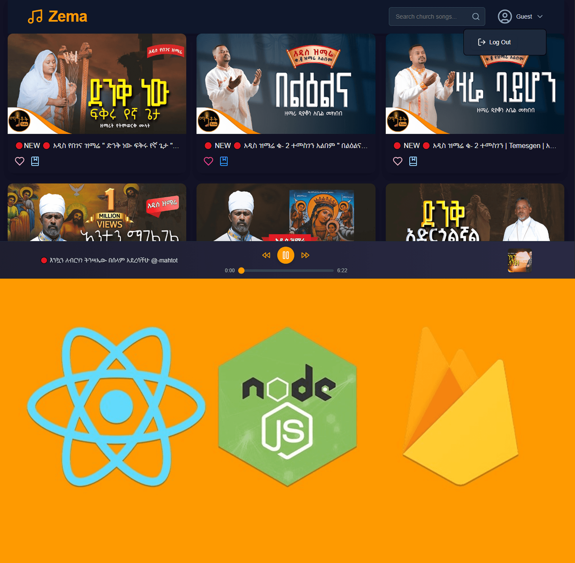 Zemate project preview